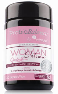 ProbioBALANCE, Woman Intima Quatreflora 2,5 mld x 30 vege caps.   Aliness