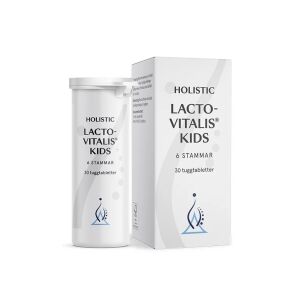 Holistic LactoVitalis Kids probiotyk dla dzieci 30 tabl