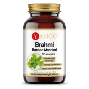 Brahmi - ekstrakt 50% bakozydów - 100 kaps Yango