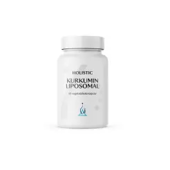 Holistic Kurkumin Liposomal - Suplement diety - Kurkumina 60 kapsułek kurkuma kurkuminoidy liposomalne ostryż długi ekstrakt