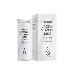 Holistic LactoVitalis Kids probiotyk dla dzieci 30 tabl