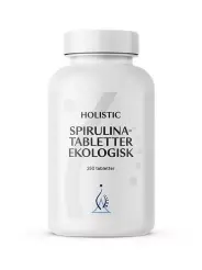 Holistic Spirulinatabletter Ekologiczna Spirulina w tabletkach organiczna Spirulina platensis 250 tabletek